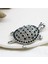 XZ0261-7 1 Parça Şerit Renk Rhinestone Deniz Kaplumbağası Hayvan Broş Pins Kadınlar Için Lüks Tasarımcı Kristal Broş Takı Parti Düğün Hediyeleri (Yurt Dışından) 2