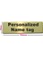 Ayna Gümüş Pin 70X20MM Paslanmaz Çelik Kişiselleştirilmiş Yaka Kartı Tutucu Özel Metal Etiket Lazer Kazınmış Personel Öğrenci Enfermera Kimlik Metinleri Logosu (Yurt Dışından) 3