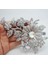 A20834-ALTIN Moda Zarif Kakma Rhinestone Zirkon Gümüş Renk Çiçek Broş Kadınlar Için Charm Mizaç Abiye Pin Aksesuarları (Yurt Dışından) 2