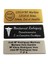 Gümüş Pin Satıcıya Bilgi Gönder 70*25MM Büyük Boy Özel Kişiselleştirilmiş Lazer Metninize Kazınmış Logo Iş Kimlik Plakası Çelik Metal Kapı Duvar Fotoğraf Etiketi Isim Rozetleri (Yurt Dışından) 2