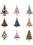 W20483C01 Zarif Noel Ağacı Broşlar Kadınlar Için Moda Renkli Rhinestone Broş Pins Takı Bayan Giysileri Aksesuarları Noel Hediyesi (Yurt Dışından) 2