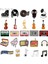 XZ1597 Müzik Kaseti Broş Müzik Aleti Piyano Gitar Radyo Müzik Sembolleri Plak Çalar Aksesuarları Broş Rozeti Yaka Iğnesi (Yurt Dışından) 2