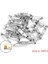 Stil A K Beyaz 35MM 30-50 Adet 20 25 30MM Metal Emniyet Pimleri Broş Taban Bulguları Broş Klip Pimleri Takı Yapımı Için Boş Taban Giyim Aksesuarları (Yurt Dışından) 1
