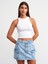 20810 Crop Top-Beyaz 1