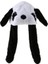 Panda Şapka Kulak Hareketli Atlama Şapka Komik Peluş Peluş Sıcak Şapka Kadın Kızlar (Yurt Dışından) 1