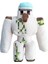 Technologys 36 cm Minecraft Figürlü Peluş Oyuncak - Beyaz (Yurt Dışından) 1