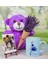 Kişiye Özel Kupa & Fotoğraflık & Lavantalı Peluş Ayı Hediye Kutusu 111678 1