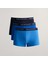 Erkek Mavi Trunk Boxer 2