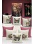 Flower/vintage Serisi Çift Tarafı Dijital Baskılı 8'li Kırlent Kılıfı Seti (Cushion Cover Set) 1