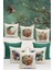 Flower/vintage Serisi Çift Tarafı Dijital Baskılı 8'li Kırlent Kılıfı Seti (Cushion Cover Set) 1