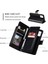 Samsung Galaxy Case 5g Kickstand Cüzdan 9 Kart Yuvaları Pu Deri Kılıf (Yurt Dışından) 4