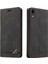 IPhone Xr Iki Kart Yuvaları Premium Deri Premium Deri Kılıf (Yurt Dışından) 1
