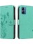 Motorola Moto G14 4g ve Kart Yuvası Için Kılıf Yüksek Kaliteli Deri Kabartmalı (Yurt Dışından) 5