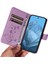 El Kayışı ile Google Piksel 9 5g Kabartmalı Kelebek Için Flip Case ve (Yurt Dışından) 5