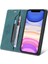 IPhone 11 Için Kılıf Premium Deri Premium Deri Kickstand Iki Kart (Yurt Dışından) 3