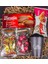 Fındıklı Şeker & Çilekli Kruvasan & Fındıklı Biscuits & Çilekli Çikolata & Kahve Bardağı Hediye Kutusu 111148 1
