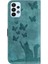 Samsung Galaxy M13 4G/M23 5g Kabartmalı Kelebek Kedi Tutucu Kapak (Yurt Dışından) 1