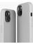 iPhone 15 Plus Için Manyetik Silikon Kılıf - Açık Gri 2