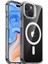 iPhone 15 Halolock Magsafe Hybrid Silikon Kılıf Şeffaf 2