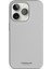 iPhone 15 Pro Için Manyetik Silikon Kılıf - Açık Gri 1