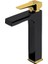 Aqua Çanak Tipi Lavabo Bataryası Siyah Altın 941001BG 1