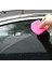 Ppf/tph Silikon Çekçek Ragle Cam Filmi Çekme Uygulama Aparatı Oval Pembe 9.4x7.4cm 3