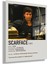 Temperli Cam Tablo Film Afişi Scarface 1983 Görseli 1