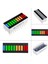 4 Renk Bar LED 10 Segment Akü Batarya Kapasite Doluluk Göstergesi 3