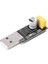 ESP8266 Esp-01 Modulü Için Pc USB Bağlantı Ayar Adaptörü CH340 1