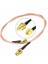 RG316 50CM Sma Erkek Dişi Kablo Rf Uzatma Kablosu 50 Ohm 0-6ghz Koaksiyel Wifi Gsm Gprs 2
