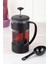 350 ml Ölçekli Filtre Kahve Bardağı Bitki Çayı Bardağı Frech Press 2