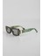 Yeşil Siyah Mat UV400 Filtre Kadın Güneş Gözlüğü 24LVS3310R03 615056 1