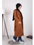 Kr 180 Uzun Astarlı Kaşe Kaban 115 cm 3