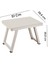 Katlanabilir Sert Plastik Portatif Lux Orta Boy Sehpa 51 x 39 cm 3