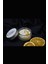 Kapaklı Küçük Cam Kavanoz Mum 50ml Portakal Kokulu Beyaz Renkli-%100 Doğal Soya Wax 1