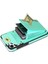 Samsung Galaxy S23+ Kart Yuvaları Için Fermuar Cep Telefon Kılıf Kickstand Deri Kaplamalı Tpu Kapak Yeşili (Yurt Dışından) 2