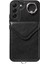 Samsung Galaxy S22+ 5g Case Crossbody Litchi Doku Kartı Tutucu Kickstand Smartphone Cover-Black Için (Yurt Dışından) 2