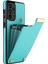 Samsung Galaxy A53 5g Kapak Şık Metal Dekor Tpu+Deri Kart Tutucu Cep Telefonu Kılıfı-Nane Yeşili (Yurt Dışından) 1