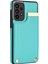 Samsung Galaxy A53 5g Kapak Şık Metal Dekor Tpu+Deri Kart Tutucu Cep Telefonu Kılıfı-Nane Yeşili (Yurt Dışından) 3