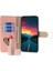 Samsung Galaxy A51 5g SM-A51 Cüzdan Kılıf Fermuarlı Pu Deri Crossbody Telefon Kapağı-Pembe (Yurt Dışından) 2