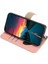 Samsung Galaxy A51 5g SM-A51 Cüzdan Kılıf Fermuarlı Pu Deri Crossbody Telefon Kapağı-Pembe (Yurt Dışından) 3