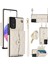 026 Samsung Galaxy A53 5g Kickstand Telefon Kılıfı Rfıd Engelleme Kart Yuvaları-Beyaz (Yurt Dışından) 1