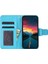 Samsung Galaxy A15 4g/5g Deri Kılıf Cüzdan Standlı Telefon Kılıfı-Bebek Mavisi (Yurt Dışından) 2
