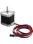 17HS8401 Nema 17 Step Motor 0.5n.m D Mil 2 Faz 1.8A 1.8 Derece 200 Adım 3D Yazıcı Printer 5