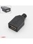 Kutulu USB Type A Dişi Soket USB 2.0 4 Pin Plastik Kapak Dıy Tip Elektronik 1