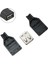 Kutulu USB Type A Dişi Soket USB 2.0 4 Pin Plastik Kapak Dıy Tip Elektronik 4