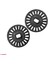 Kod Disk Plastik 20 Göz Motor Hız Rpm Mesafe Ölçme Algılayıcı Sensör Infrared Ir Rotary Enkoder 3