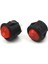Yuvarlak 2 Pin Anahtar Rocker Switch Mini Buton Kırmızı Aç Kapa 2