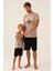 Baba Oğul T-Shirt ve Bermuda Şort Takım, %100 Pamuk, (Ayrı Ayrı Fiyatlandırılır) 1