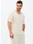 Kısa Kollu Geniş Yaka Oversize Basic Tişört 1